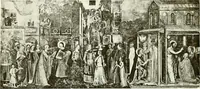An illustration from A new history of painting in Italy : from the II to the XVI century (1908)