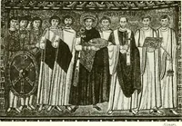 An illustration from A new history of painting in Italy : from the II to the XVI century (1908)