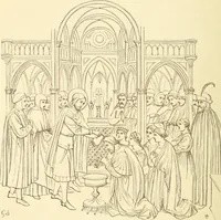 An illustration from A new history of painting in Italy, from the second to the sixteenth century (1864)