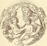 An illustration from A new history of painting in Italy, from the second to the sixteenth century (1864)