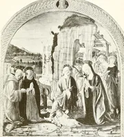 An illustration from A new history of painting in Italy : from the II to the XVI century (1908)