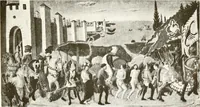 An illustration from A new history of painting in Italy : from the II to the XVI century (1908)