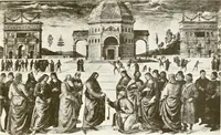 An illustration from A new history of painting in Italy : from the II to the XVI century (1908)