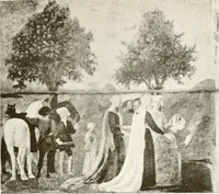 An illustration from A new history of painting in Italy : from the II to the XVI century (1908)