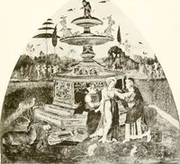 An illustration from A new history of painting in Italy : from the II to the XVI century (1908)
