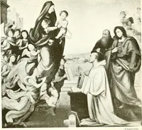 An illustration from A new history of painting in Italy : from the II to the XVI century (1908)