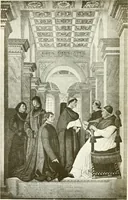 An illustration from A new history of painting in Italy : from the II to the XVI century (1908)