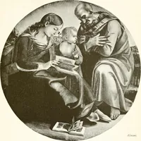 An illustration from A new history of painting in Italy : from the II to the XVI century (1908)