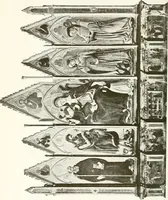 An illustration from A new history of painting in Italy, from the II to the XVI century; (1908)