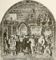 An illustration from A new history of painting in Italy, from the II to the XVI century; (1908)