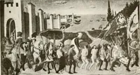 An illustration from A new history of painting in Italy, from the II to the XVI century; (1908)