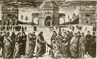 An illustration from A new history of painting in Italy, from the II to the XVI century; (1908)