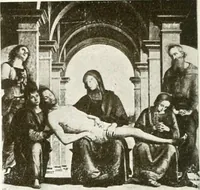 An illustration from A new history of painting in Italy, from the II to the XVI century; (1908)