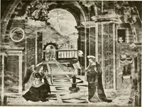An illustration from A new history of painting in Italy, from the II to the XVI century; (1908)