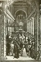 An illustration from A new history of painting in Italy, from the II to the XVI century; (1908)