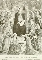 An illustration from A new history of painting in Italy, from the II to the XVI century; (1908)