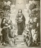 An illustration from A new history of painting in Italy, from the II to the XVI century; (1908)