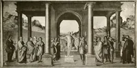 An illustration from A new history of painting in Italy, from the II to the XVI century; (1908)
