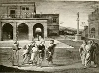 An illustration from A new history of painting in Italy, from the II to the XVI century; (1908)