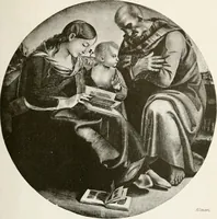 An illustration from A new history of painting in Italy, from the II to the XVI century; (1908)