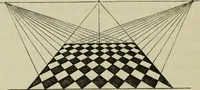An illustration from A new manual of perspective: containing remarks on the theory of the art, and its practical application in the procudtion of drawings ... Illustrated by numerous engravings (1849)