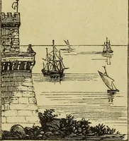 An illustration from A new manual of perspective: containing remarks on the theory of the art, and its practical application in the procudtion of drawings ... Illustrated by numerous engravings (1849)