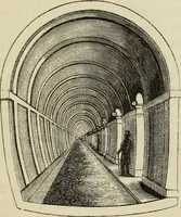An illustration from A new manual of perspective: containing remarks on the theory of the art, and its practical application in the procudtion of drawings ... Illustrated by numerous engravings (1849)