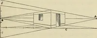 An illustration from A new manual of perspective: containing remarks on the theory of the art, and its practical application in the procudtion of drawings ... Illustrated by numerous engravings (1849)