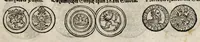 Picture 3 of 35 from New Müntz Buech : darinnen allerley gross vunnd kleine, silberne vnd guldene Sorten, vmb wichtiger Vrsach willen also fürgestelt werden, vnd erstlich der Römischen Kayserlichen vnd Königlichen Mayestat ... : darneben auch bäpstlicher Heiligkeit vnd der König in Hispanien, Portugal ... : dann auch der Italianischen Fürsten .. (1604), leaf 33