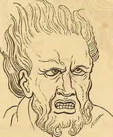 An illustration from New physiognomy (1867)