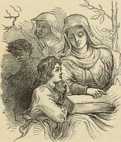 An illustration from New Physiognomy : or signs of character, as manifested through temperament and external forms, and especially in the "the human face divine." (1889)