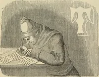 An illustration from New Physiognomy : or signs of character, as manifested through temperament and external forms, and especially in the "the human face divine." (1889)