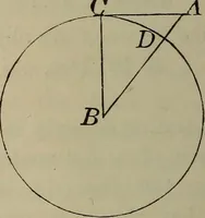 An illustration from New plane and spherical trigonometry, surveying, and navigation (1903)