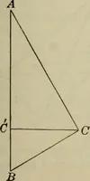 An illustration from New plane and spherical trigonometry, surveying, and navigation (1903)