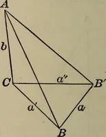 An illustration from New plane and spherical trigonometry, surveying, and navigation (1903)