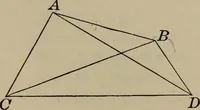 An illustration from New plane and spherical trigonometry, surveying, and navigation (1903)