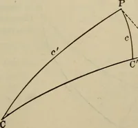 An illustration from New plane and spherical trigonometry, surveying, and navigation (1903)
