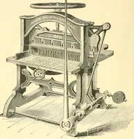 An illustration from The Newspaper man (1893)