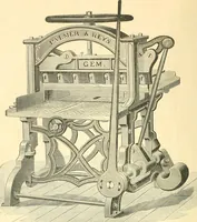 An illustration from The Newspaper man (1893)