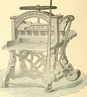 An illustration from The Newspaper man (1893)