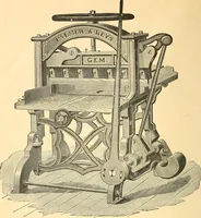 An illustration from The Newspaper man (1893)