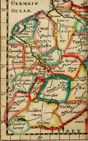 An illustration from A new systeme of geography : designed in a most plain and easie method, for the better understanding of that science : accommodated with new maps, of all the empires, kingdoms, principalities, dukedoms, provinces and countries in the whole world : with geographical tables, explaining the divisions in each map (1694)