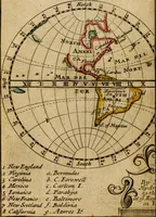 An illustration from A new systeme of geography : designed in a most plain and easie method, for the better understanding of that science : accommodated with new maps, of all the empires, kingdoms, principalities, dukedoms, provinces and countries in the whole world : with geographical tables, explaining the divisions in each map (1694)