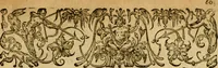 An illustration from The New Testament of Iesus Christ : faithfully translated into English, out of the authentical Latin, diligently conferred with the Greek, & other editions in divers languages : with arguments of books and chapters : annotations, and other helps ... (1633)