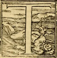 An illustration from The New Testament of Iesus Christ : faithfully translated into English, out of the authentical Latin, diligently conferred with the Greek, & other editions in divers languages : with arguments of books and chapters : annotations, and other helps ... (1633)