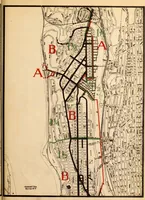 An illustration from New York city building zone resolution restricting the height and use of buildings and prescribing the minimum sizes of their yards and courts; with explanatory notes that will be helpful to owners, builders and architects (1920)