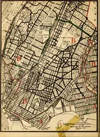 An illustration from New York city building zone resolution restricting the height and use of buildings and prescribing the minimum sizes of their yards and courts; with explanatory notes that will be helpful to owners, builders and architects (1920)