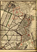 An illustration from New York city building zone resolution restricting the height and use of buildings and prescribing the minimum sizes of their yards and courts; with explanatory notes that will be helpful to owners, builders and architects (1920)