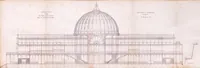 An illustration from New York crystal palace. Illustrated description of the building (1854)