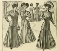 An illustration from New York fashions. (1907)